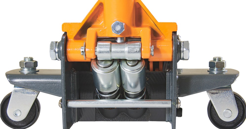 Ombra OHT233S Домкрат подкатной 3 т. гаражный двухпоршневой, с уменьшенной высотой подхвата, 75-505 мм OHT233S