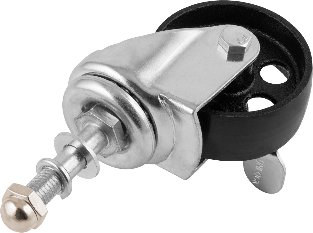 Ombra OHT310VRKWL Колесо поворотное со стопором для стойки трансмиссионной OHT310V OHT310VRKWL