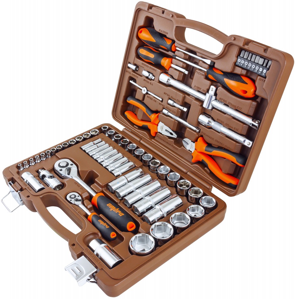 Ombra OMT69S Набор инструмента универсальный 1/4", 1/2"DR, 69 предметов OMT69S