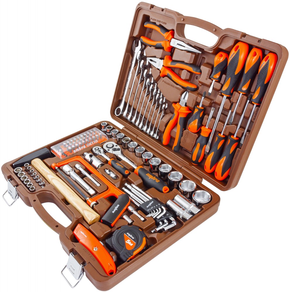 Ombra OMT101S Набор инструмента универсальный 1/4", 1/2"DR, 101 предмет OMT101S