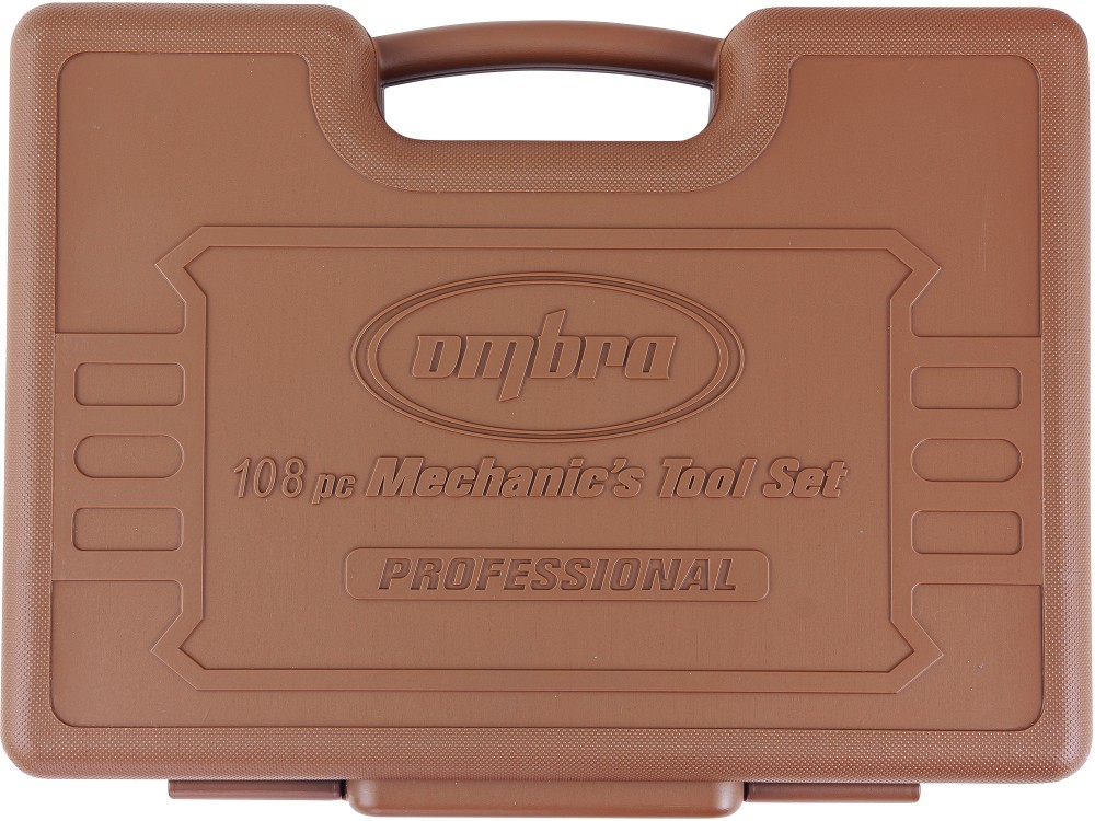 Ombra OMT108S Набор инструмента универсальный 1/4", 3/8", и 1/2"DR, 108 предметов OMT108S