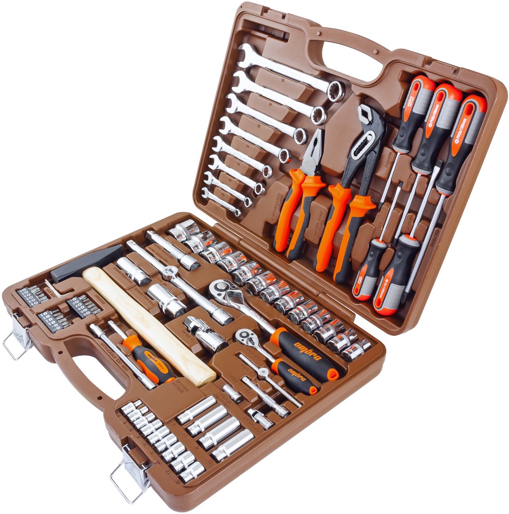 Ombra OMT77S Набор инструмента универсальный 1/4", 1/2"DR, 77 предметов OMT77S