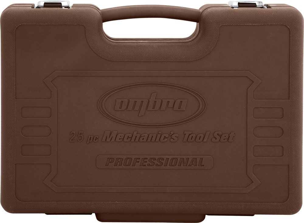 Ombra 911225 Набор головок торцевых с аксессуарами 1/2"DR, 8-32 мм, 25 предметов 911225