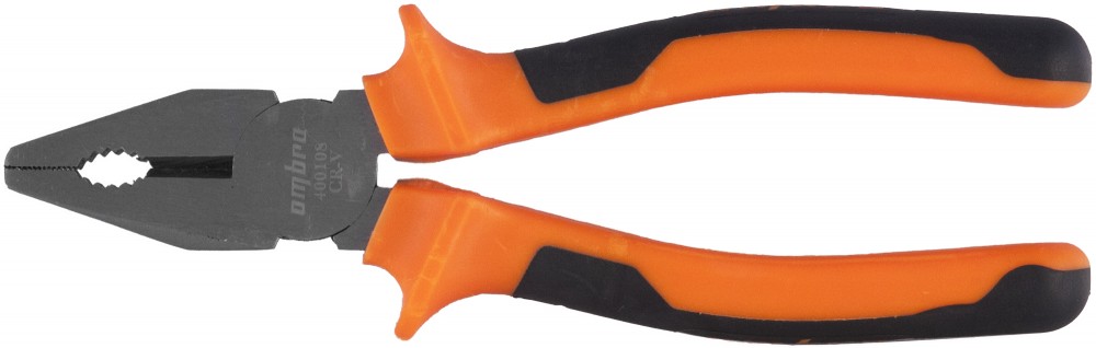 Ombra 400108 Пассатижи с двухкомпонентными рукоятками, 200 мм 400108