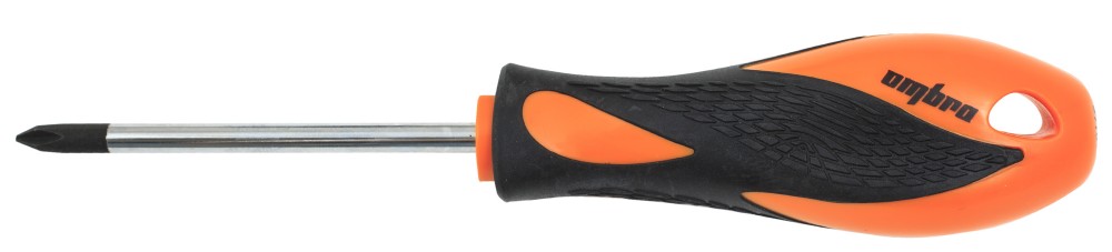 Ombra 511075 Отвертка стержневая крестовая BASIC, РН1х75 мм 511075