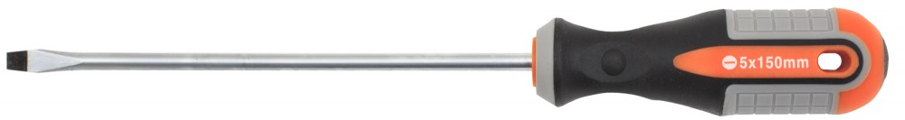 Ombra 750515 Отвертка стержневая шлицевая ROUND GRIP, SL5x150 мм 750515