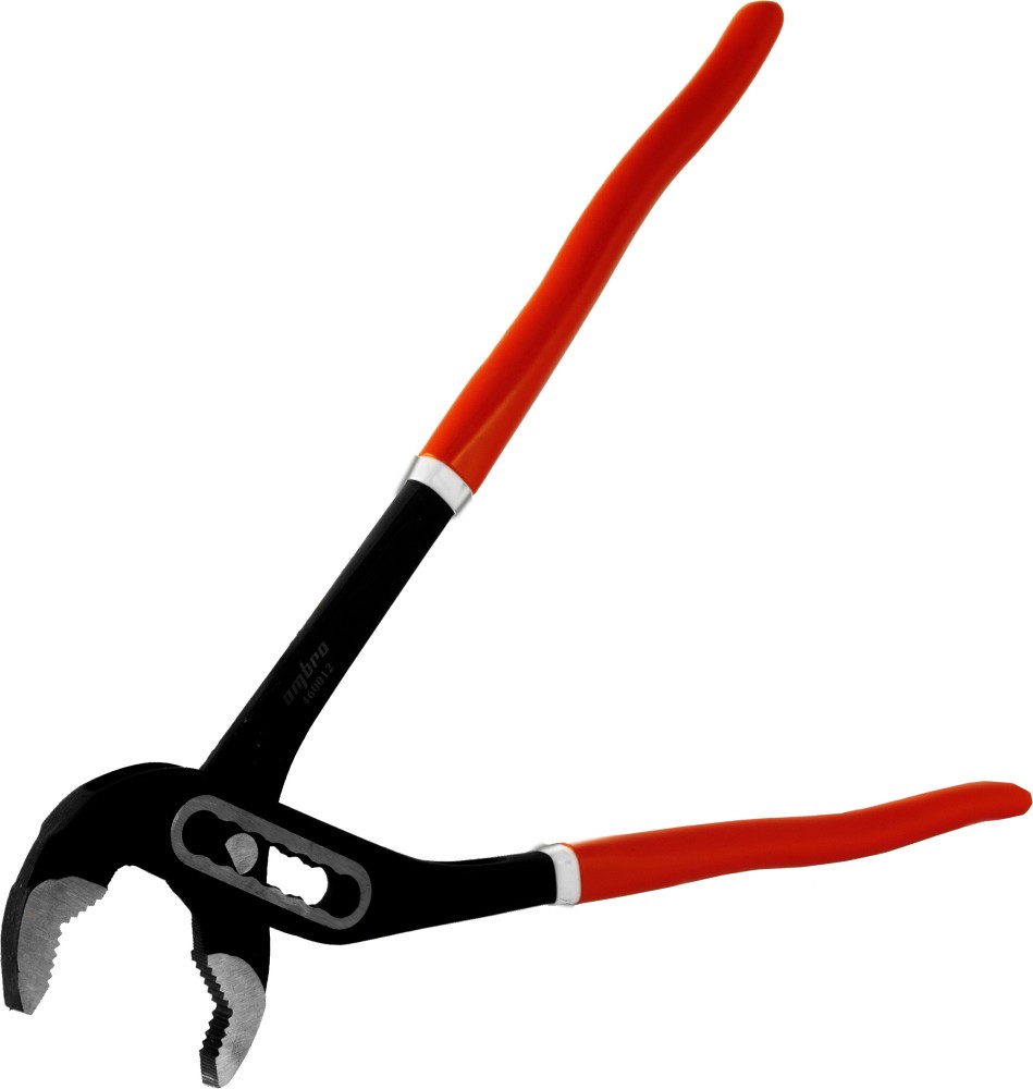 Ombra 460012 Клещи переставные с коробчатым захватом и ПВХ рукоятками, 300 мм, 0-44 мм 460012