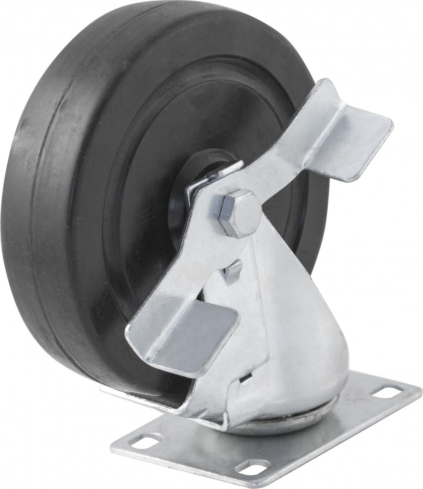 Ombra OTT47-RW Колесо D-125мм поворотное с тормозом для тележки OMBRA OTT47-RW