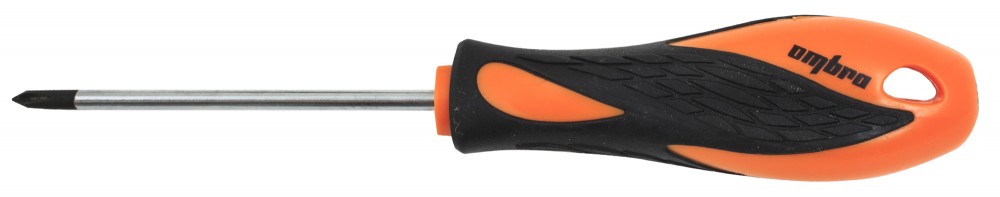 Ombra 510060 Отвертка стержневая крестовая BASIC, РН0х60 мм 510060