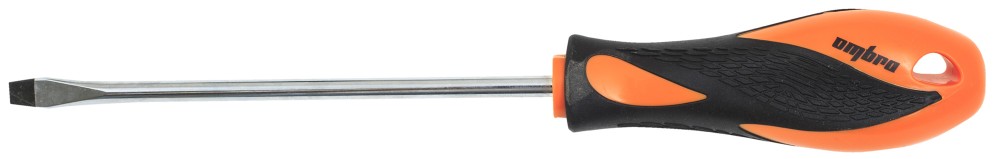 Ombra 555125 Отвертка стержневая шлицевая BASIC, SL5.5х125 мм 555125