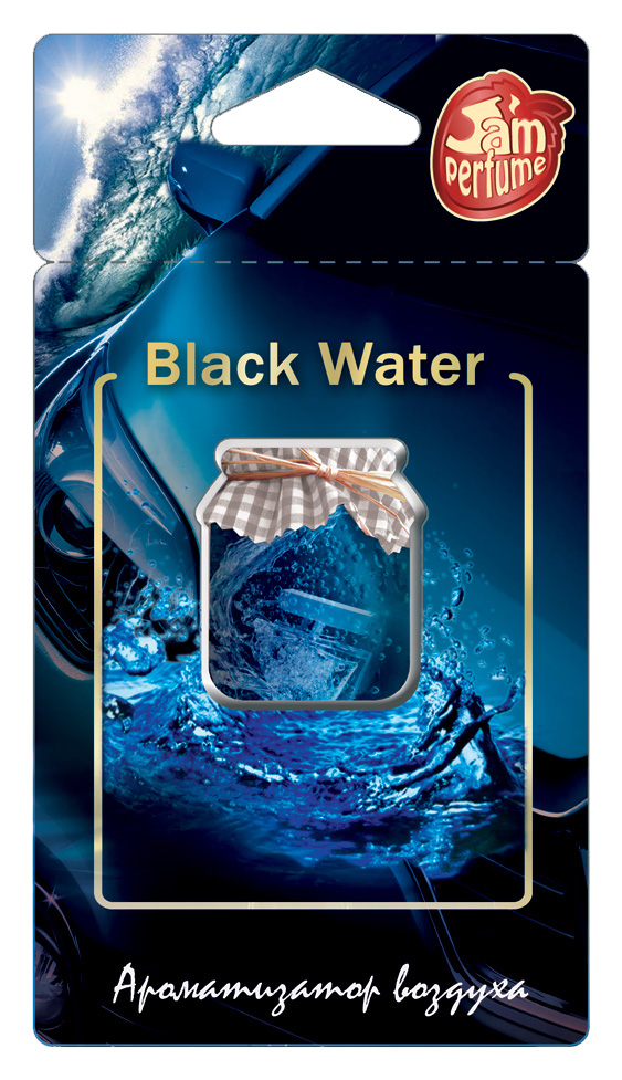  J-9 Ароматизатор мембранный подвесной серии "Jam Perfume" Black Water J-9