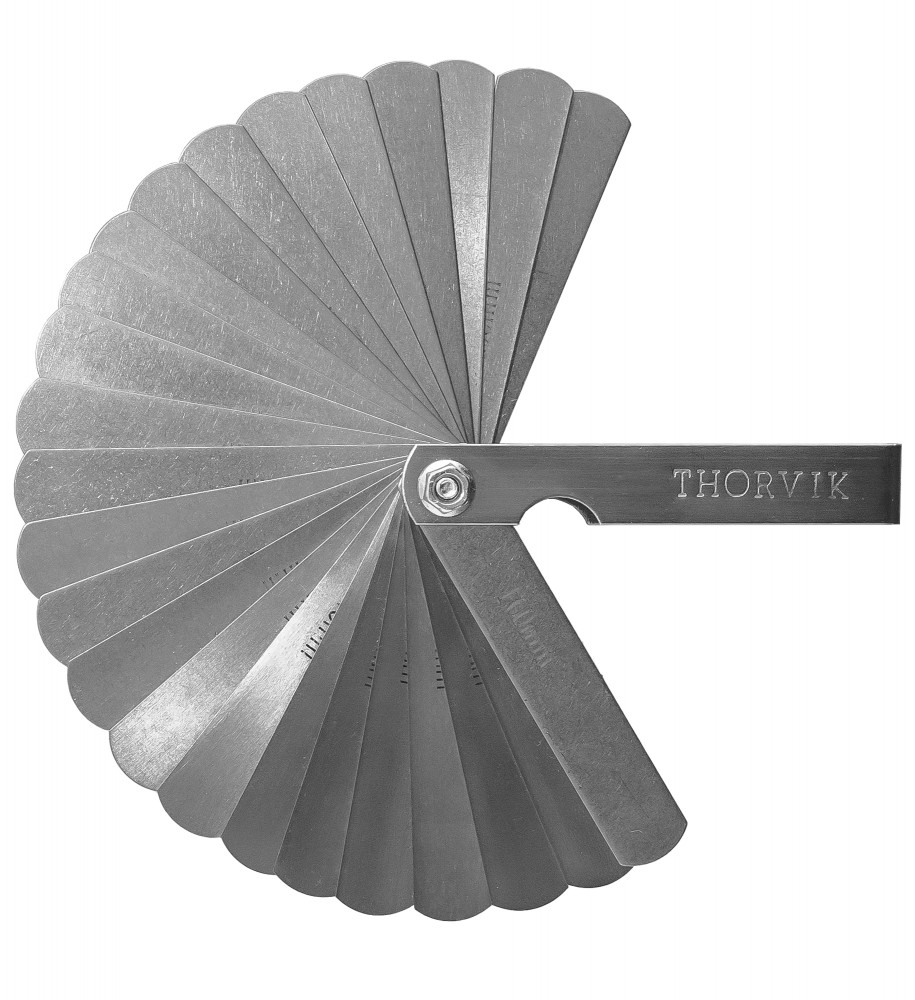 Thorvik TG25 Комплект щупов 25 пластин 0.04-1мм TG25