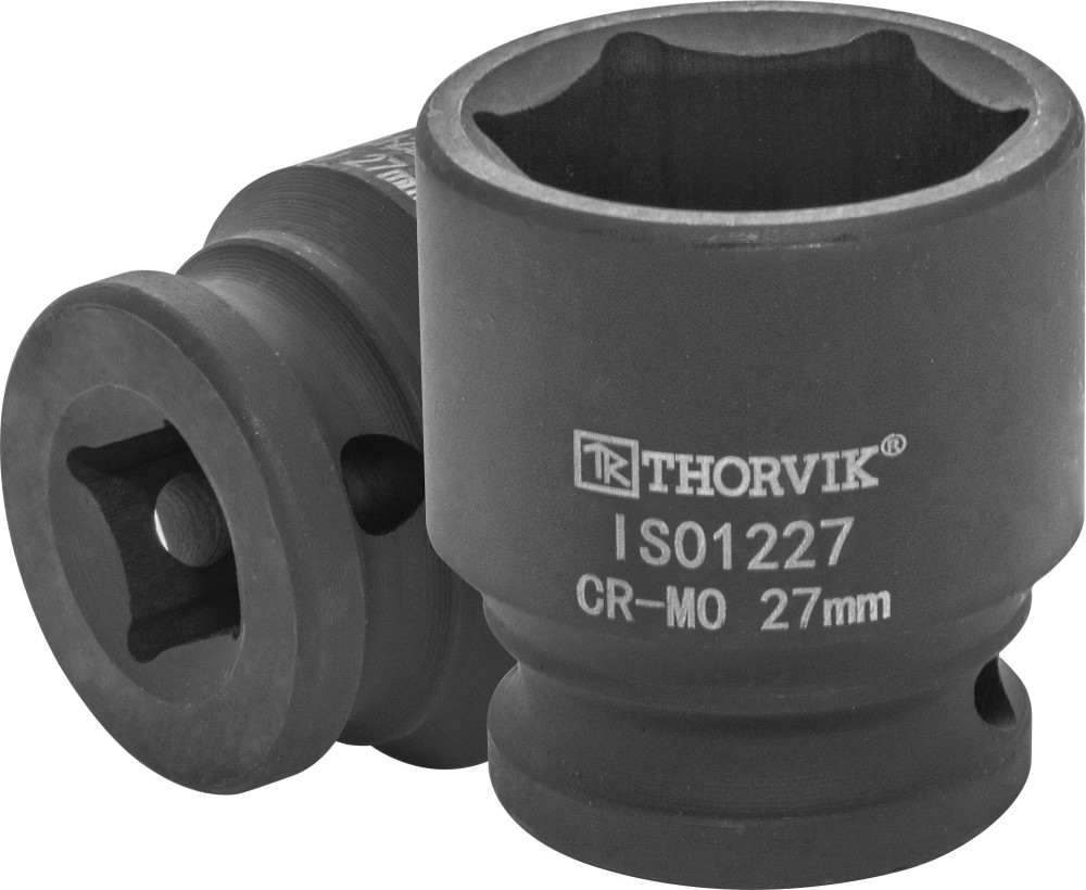 Thorvik IS01227 Головка торцевая ударная 1/2"DR, 27 мм IS01227
