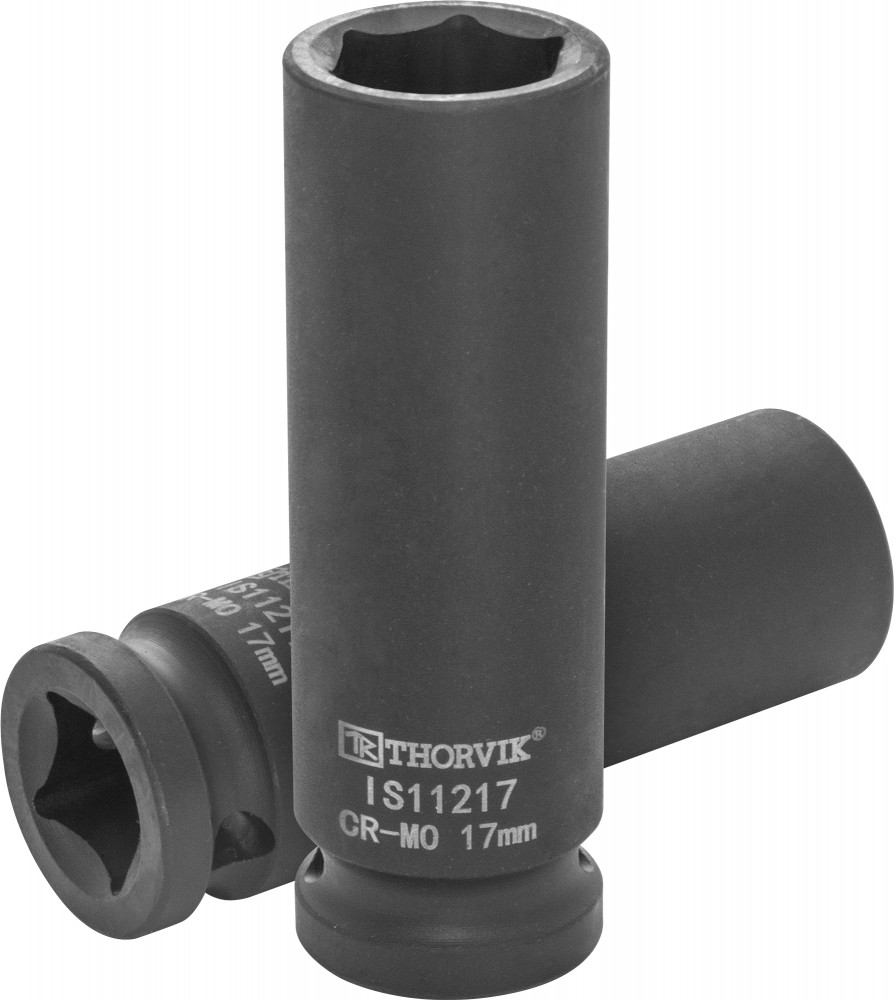 Thorvik IS11217 Головка торцевая ударная глубокая 1/2"DR, 17 мм IS11217