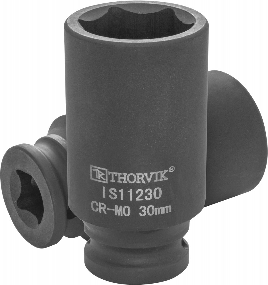 Thorvik IS11230 Головка торцевая ударная глубокая 1/2"DR, 30 мм IS11230