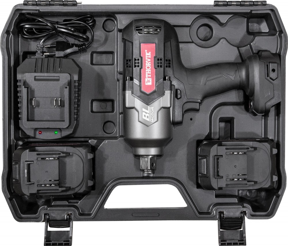 Thorvik BBIW341700 Гайковерт ударный аккумуляторный бесщёточный 3/4"DR, 21В, 1700 Нм BBIW341700