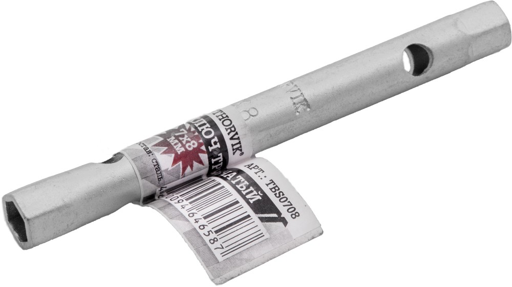 Thorvik TBS0708 Ключ трубчатый, 7x8 мм TBS0708