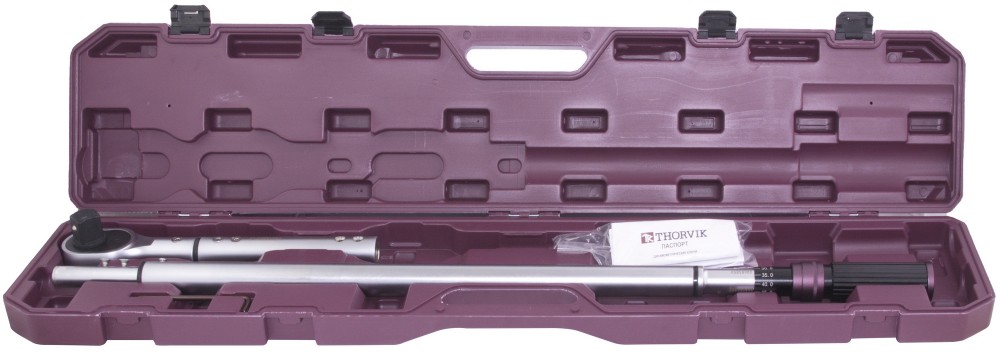 Thorvik TWA5210 Ключ динамометрический 1"DR, 200-1000 Нм TWA5210