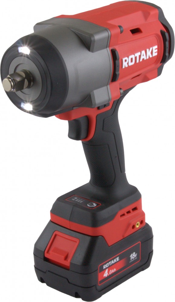Rotake 8813 (T3-40D) Гайковерт ударный аккумуляторный бесщёточный 1/2"DR, 18В, 1880 Нм 8813