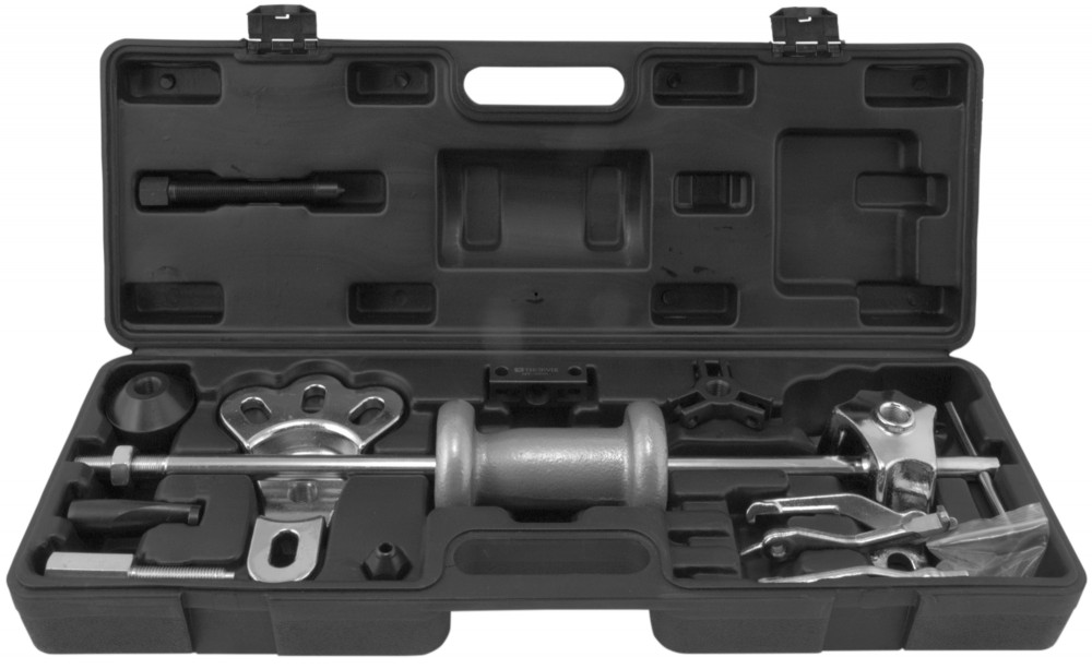Thorvik SHPS18 Набор съемников подшипников и ступиц с обратным молотком, 18 предметов SHPS18