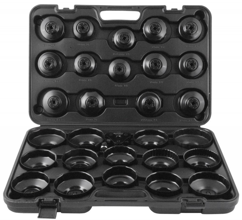 Thorvik AOFWS30 Набор съемников масляных фильтров 65-108 мм, 30 предметов AOFWS30