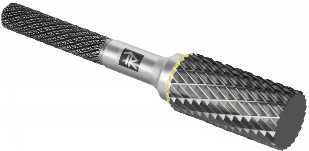 Thorvik TRRBA1020О665-2  Борфреза твердосплавная цилиндрическая, тип А, 10 мм, двойная насечка, в боксе TRRBA1020О665-2