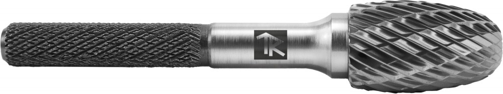 Thorvik TRRBE12200665-2  Борфреза твердосплавная овальная, тип E, 12 мм, двойная насечка, в боксе TRRBE12200665-2