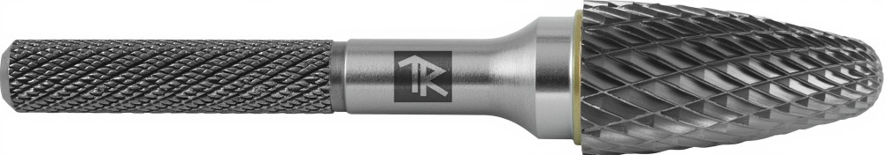 Thorvik TRRBF08180663-2  Борфреза твердосплавная гиперболическая, тип F, 8 мм, двойная насечка, в боксе TRRBF08180663-2