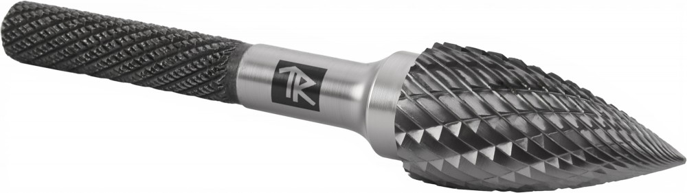 Thorvik TRRBG10200665-2  Борфреза твердосплавная гиперболическая с заостренным концом, тип G, 10 мм, двойная насечка, в боксе TRRBG10200665-2