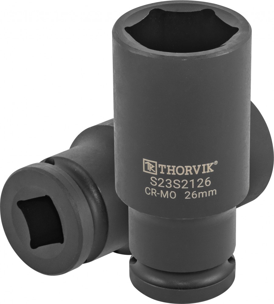 Thorvik S23S2126 Головка торцевая ударная глубокая 1/2"DR, 26 мм S23S2126