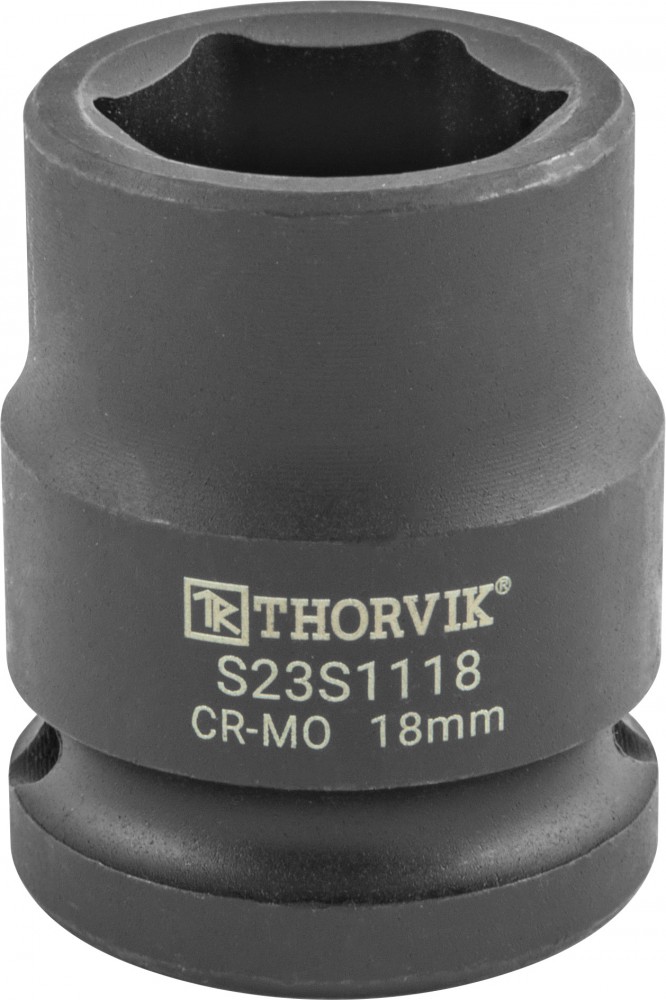 Thorvik S23S1118 Головка торцевая ударная 1/2"DR, 18 мм S23S1118