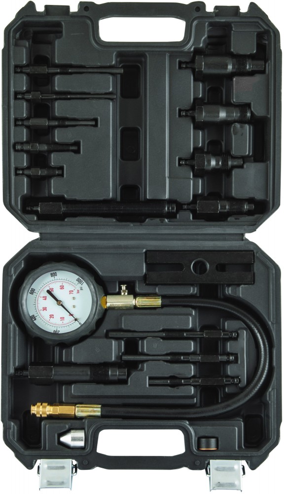 Thorvik DCTK1 Компрессометр дизельных двигателей в наборе с переходниками DCTK1