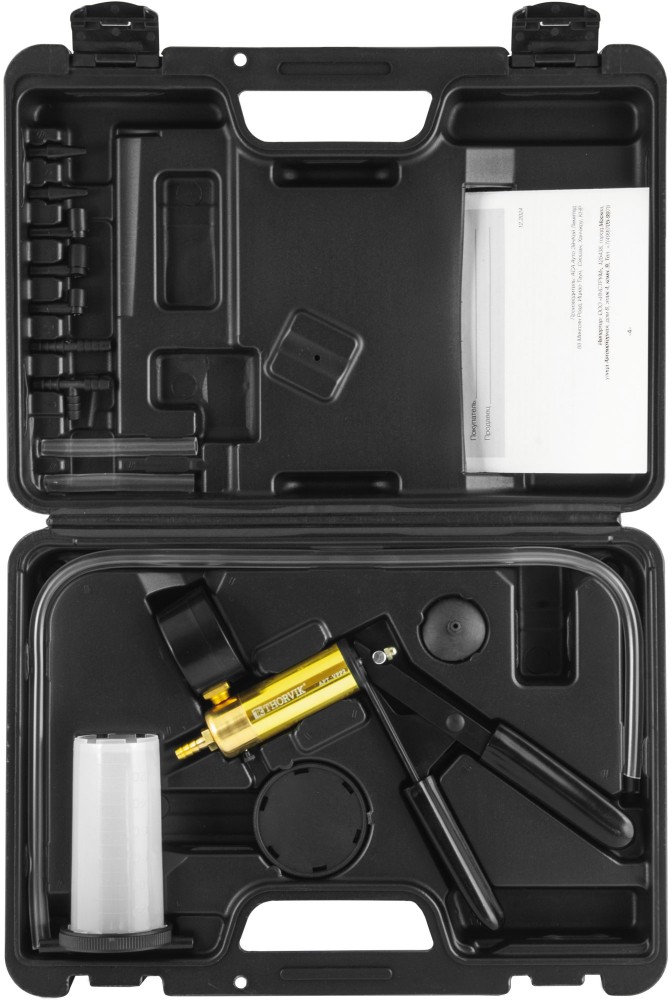 Thorvik VPP2 Приспособление вакуумное для проверки герметичности в наборе с переходниками VPP2