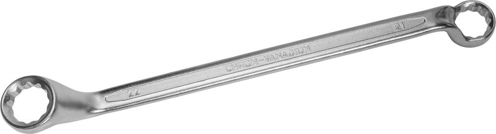 Thorvik ORW2122 Ключ гаечный накидной изогнутый 75°, 21x22 мм ORW2122