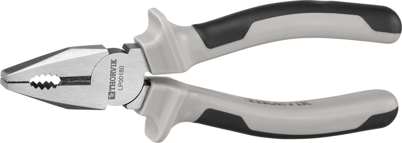 Thorvik LP00200 Пассатижи с двухкомпонентными рукоятками, 200 мм LP00200