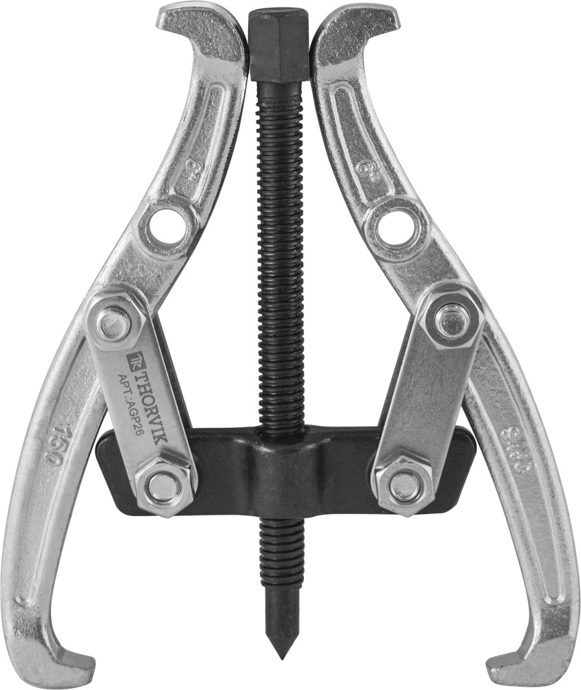 Thorvik AGP23 Съемник с двумя поворотными двусторонними захватами 75 мм, диапазон захватов 40-76 мм AGP23