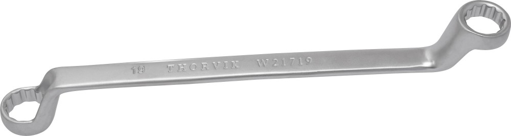 Thorvik W21719 Ключ гаечный накидной изогнутый серии ARC, 17х19 мм W21719