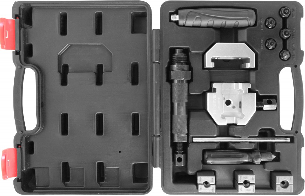 Thorvik BPFTH Набор для развальцовки трубок 4.75-6 мм с гидравлическим приводом, 16 предметов BPFTH
