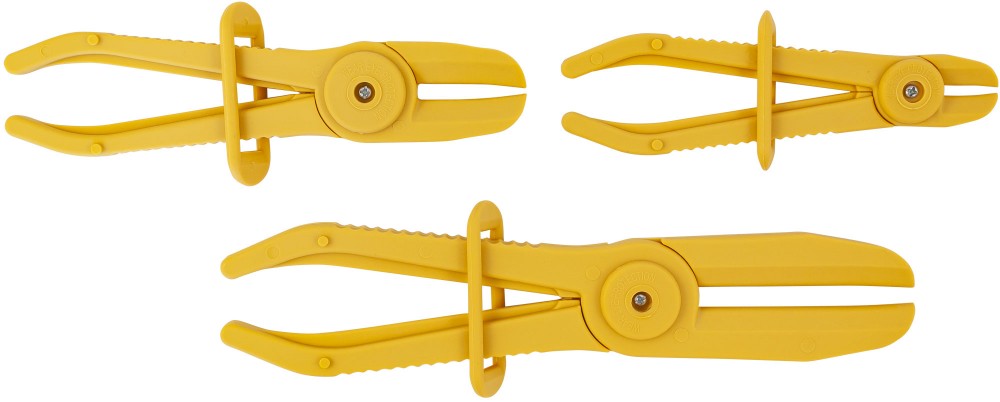 Thorvik HCS3 Набор пластиковых зажимов для резиновых шлангов и патрубков, 3-57 мм, 3 предмета HCS3