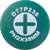 D77P238 Отвертка стержневая крестовая ANTI-SLIP GRIP, PH2х38 мм D77P238