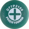  D77P2100 Отвертка стержневая крестовая ANTI-SLIP GRIP, PH2х100 мм D77P2100