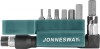 Jonnesway S08H2H8S Комплект вставок-бит 1/4"DR шестигранных, H2-H8, c Г-образным приводом, 8 предметов S08H2H8S
