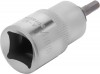  S09H404 Насадка торцевая 1/2"DR с вставкой-битой шестигранной, H4, 55 мм S09H404