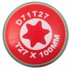 Jonnesway D71T27 Отвертка стержневая TORX® ANTI-SLIP GRIP, T27х100 D71T27