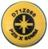  D71Z060 Отвертка стержневая POZIDRIV® ANTI-SLIP GRIP, PZ0x60 D71Z060
