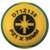 D71Z138 Отвертка стержневая POZIDRIV® ANTI-SLIP GRIP, PZ1x38 D71Z138