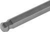 Jonnesway H23S125 Ключ торцевой шестигранный удлиненный с шаром для изношенного крепежа, H2.5 H23S125