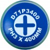  D71P3400 Отвертка стержневая крестовая ANTI-SLIP GRIP, PH3x400 мм D71P3400