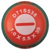  D71S538 Отвертка стержневая шлицевая ANTI-SLIP GRIP, SL5.5х38 мм D71S538