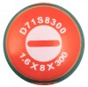  D71S8300 Отвертка стержневая шлицевая ANTI-SLIP GRIP, SL8.0х300 мм D71S8300